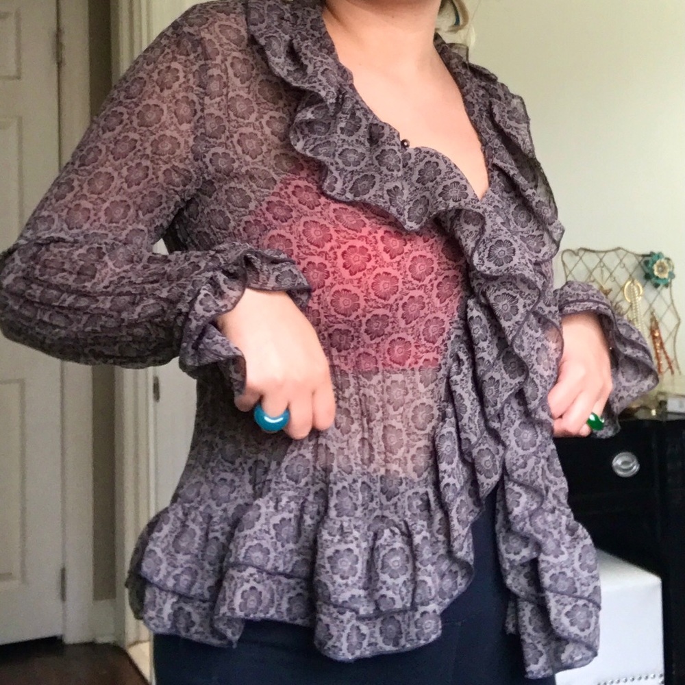 ruffle blouse - Picture 2 of 4